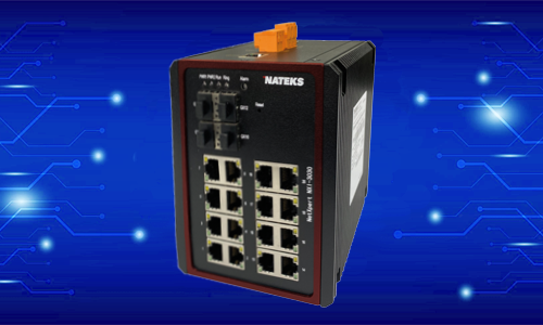 NetXpert NXI-3030 серия промышленных Ethernet-коммутаторов 2-го уровня с креплением на DIN-рейку